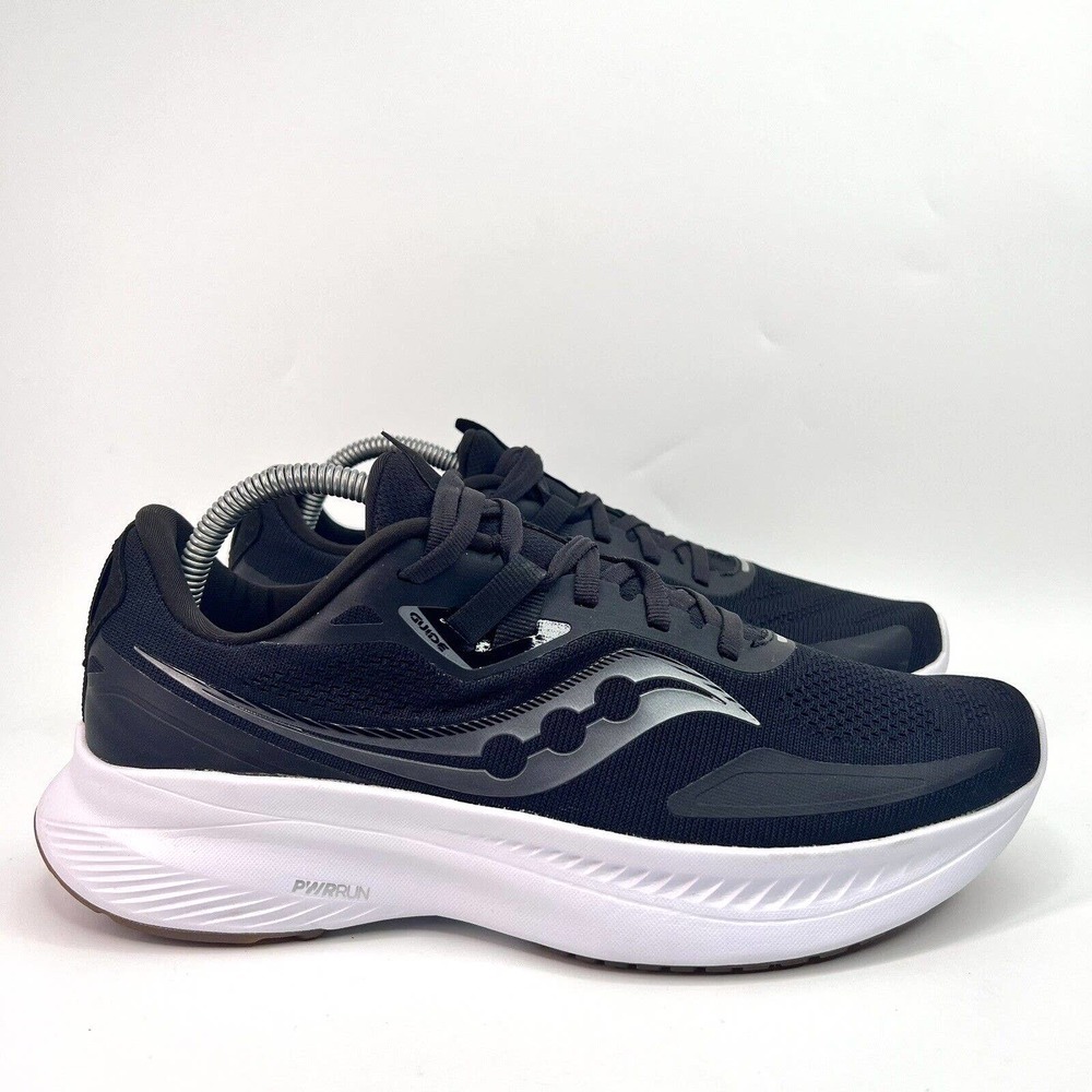 Saucony Womens Guide 15 S10684-12 Black Comfort Running Shoes Sneakers Size 10